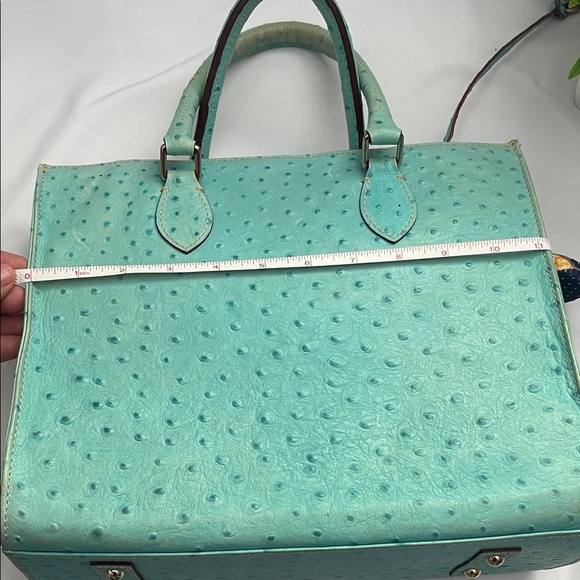 Dooney & Bourke Aqua Textured Tote - Picture 7 of 16